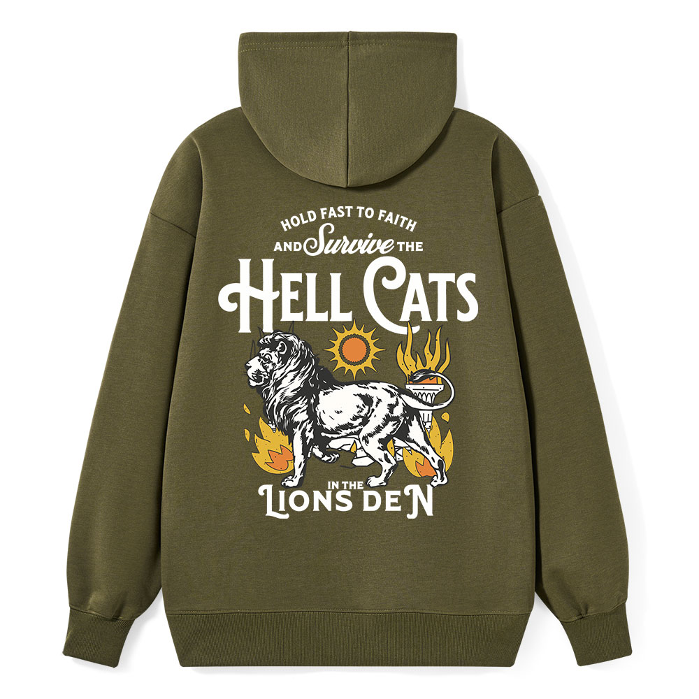 Hold Fast To Faith Classic Christian Hoodie