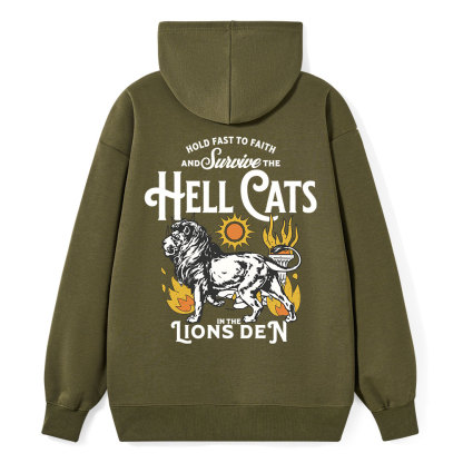 Hold Fast To Faith Classic Christian Hoodie