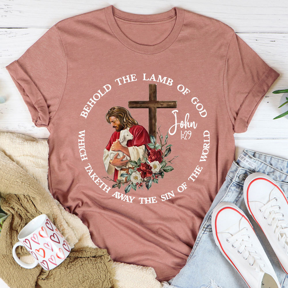 Hold The Lamb Of God Chrisitan T-Shirt