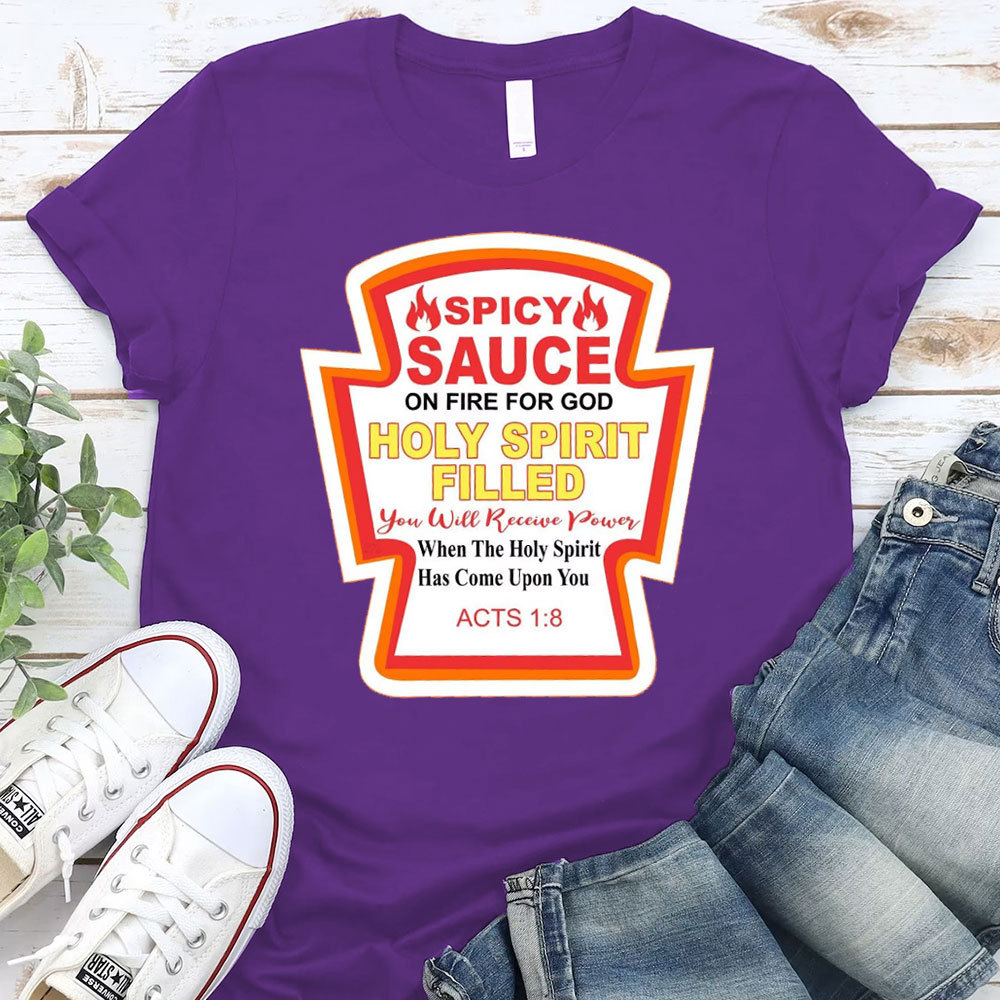 Holly Spirit Filled Christian T-Shirt
