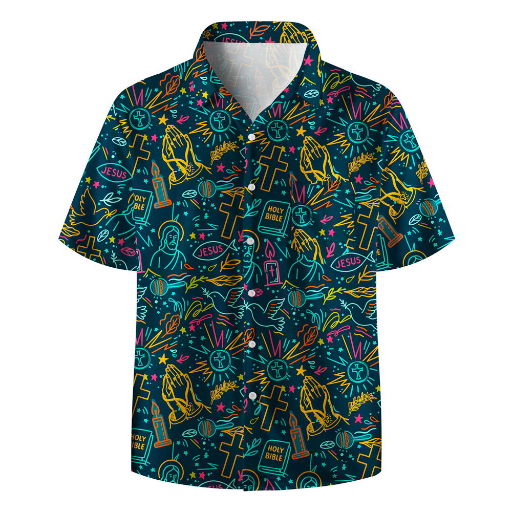 Holy Bible Christian Hawaiian Shirt 