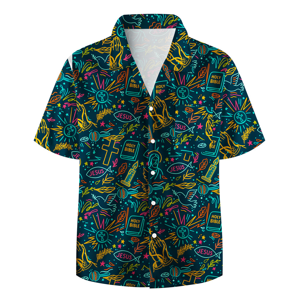 Holy Bible Christian Hawaiian Shirt 