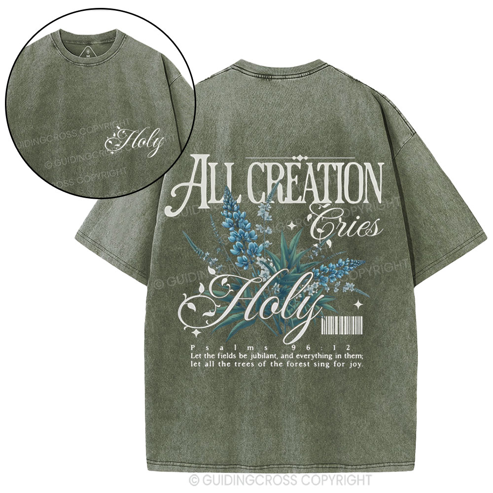 Holy Christian Washesd T-Shirt