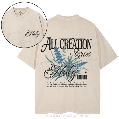 Holy Christian Washesd T-Shirt