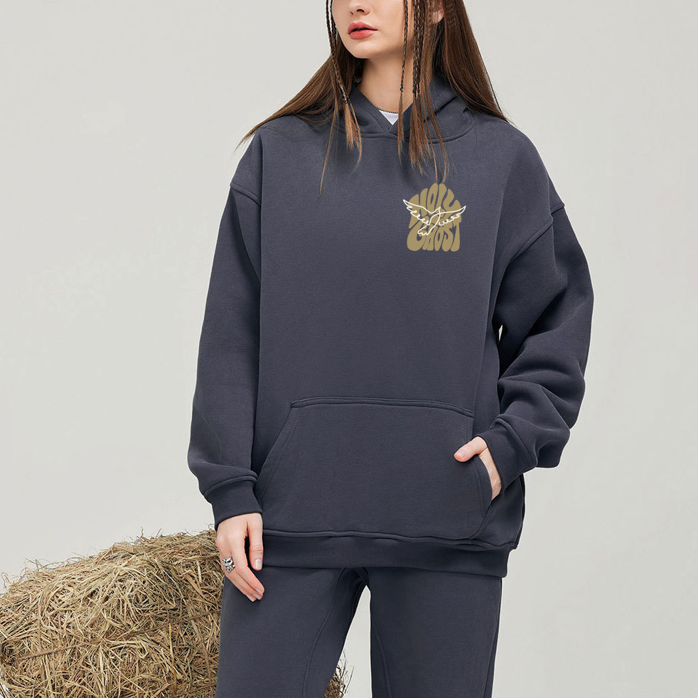 Holy Ghost Christian Fleece Hoodie Set