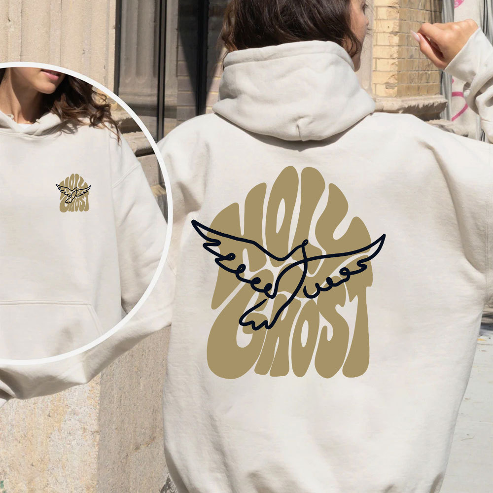 Holy Ghost Christian Fleece Hoodie Set