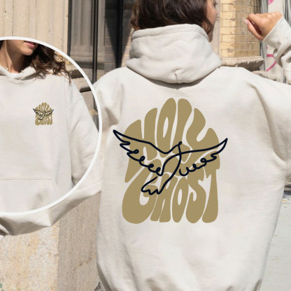 Holy Ghost Christian Fleece Hoodie Set