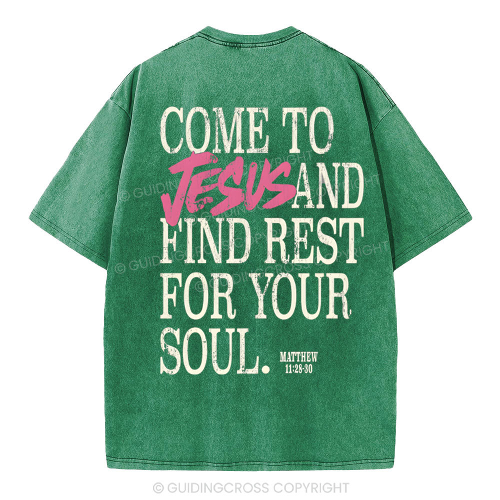 Holy Ghost Christian Washed T-Shirt
