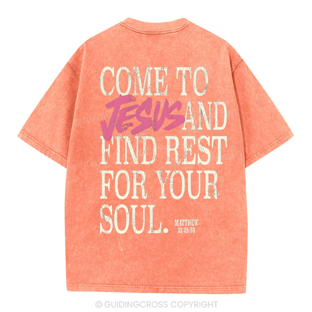 Holy Ghost Christian Washed T-Shirt