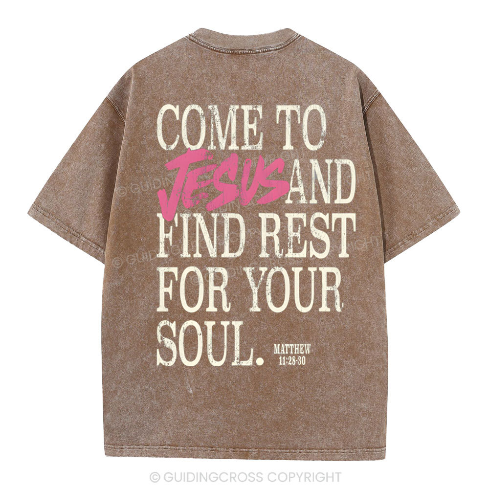 Holy Ghost Christian Washed T-Shirt
