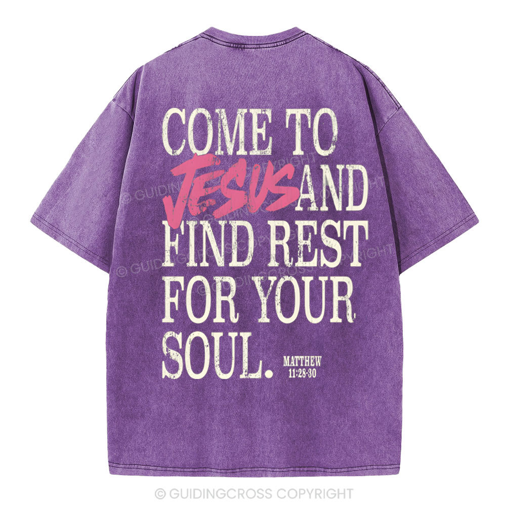 Holy Ghost Christian Washed T-Shirt