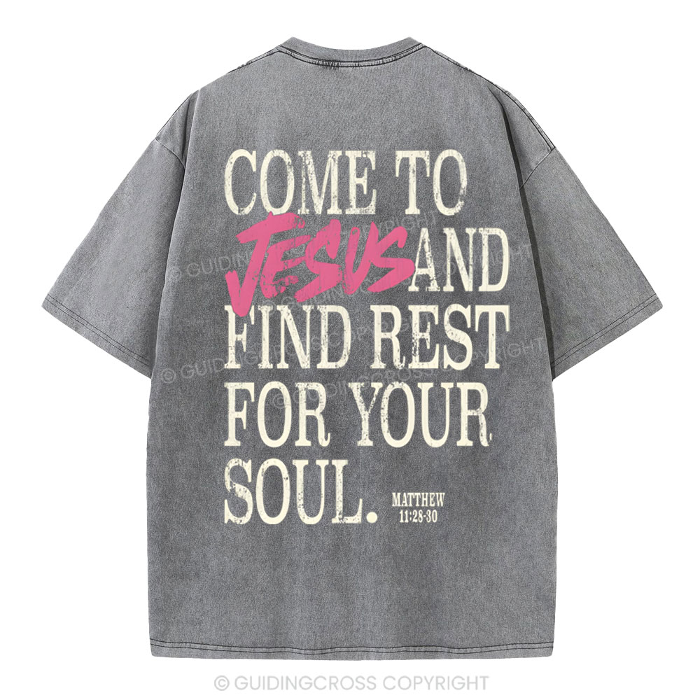 Holy Ghost Christian Washed T-Shirt