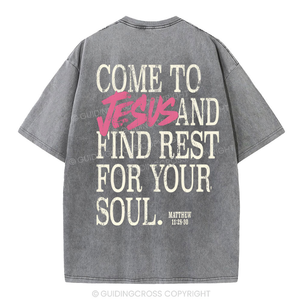 Holy Ghost Christian Washed T-Shirt