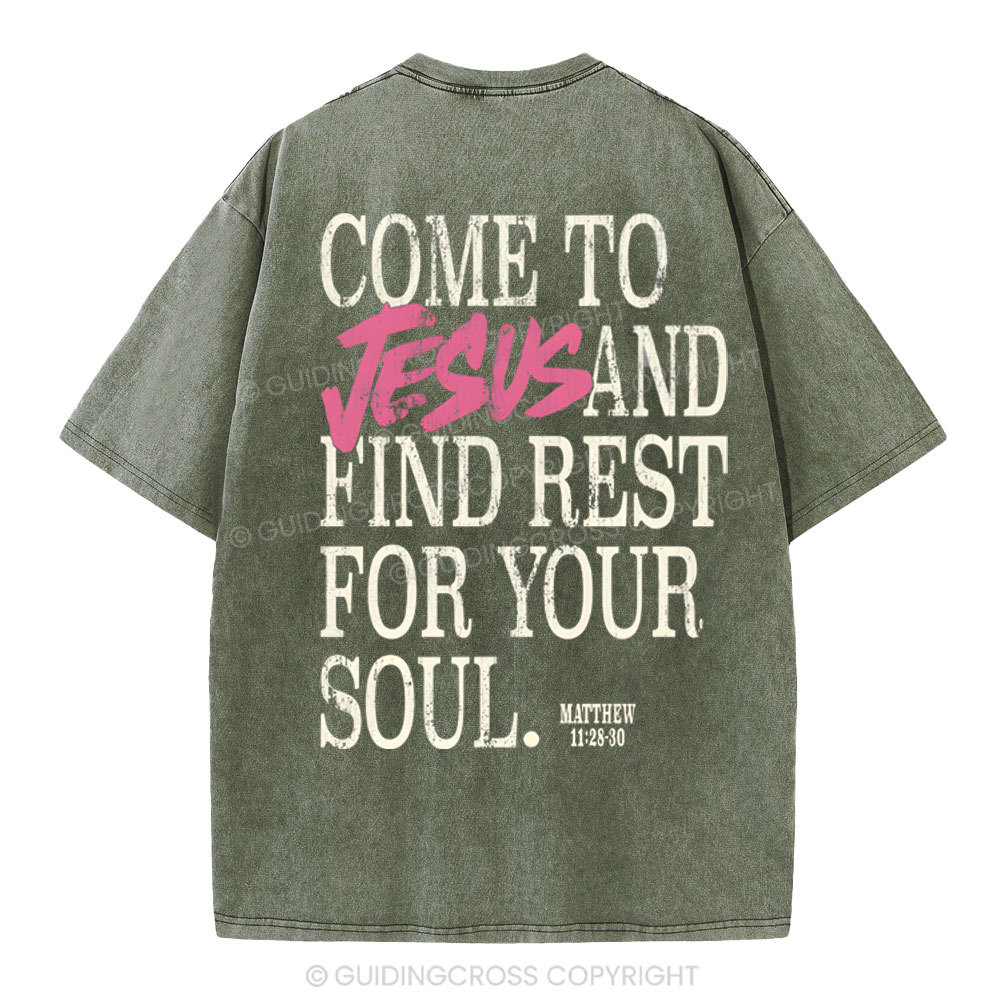 Holy Ghost Christian Washed T-Shirt