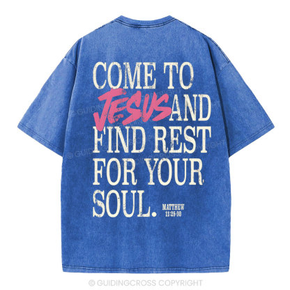 Holy Ghost Christian Washed T-Shirt
