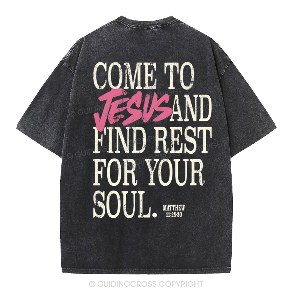 Holy Ghost Christian Washed T-Shirt