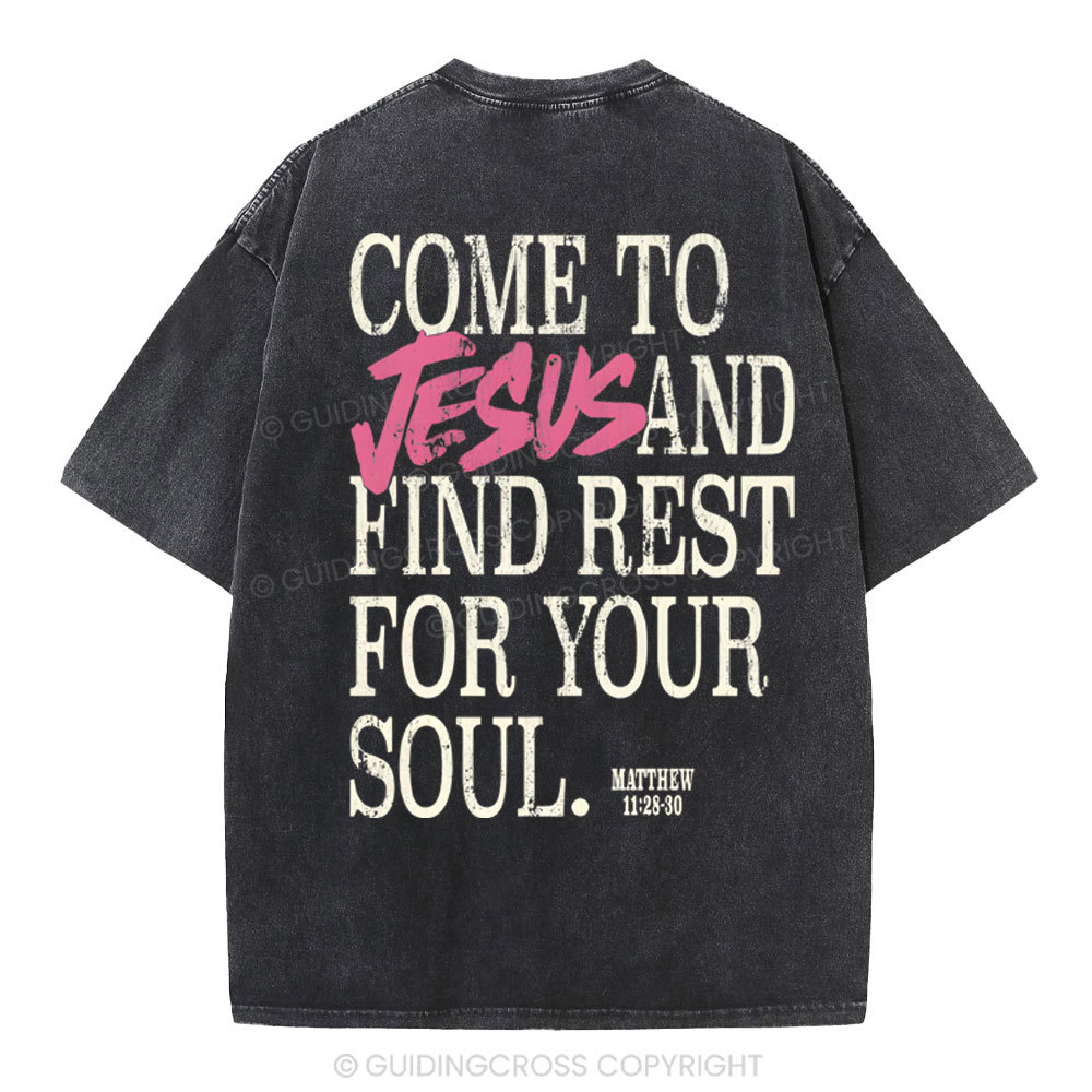 Holy Ghost Christian Washed T-Shirt
