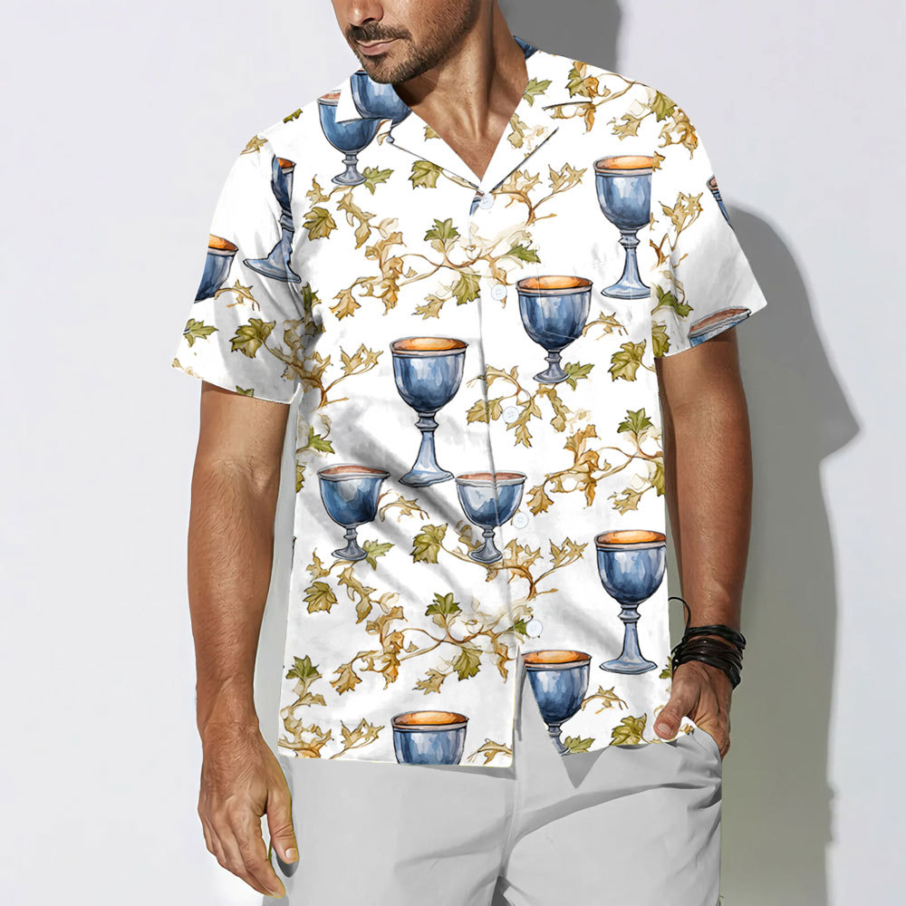 Holy Grail Christian Hawaiian Shirt
