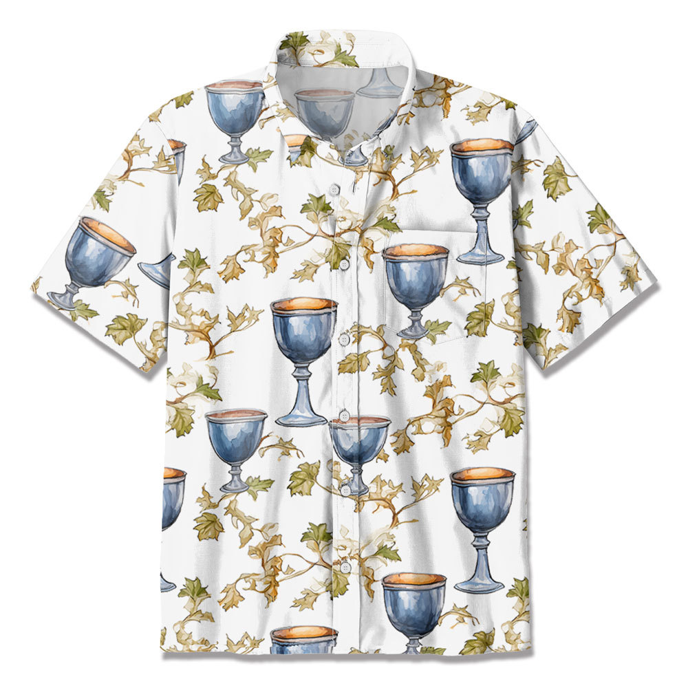 Holy Grail Christian Hawaiian Shirt
