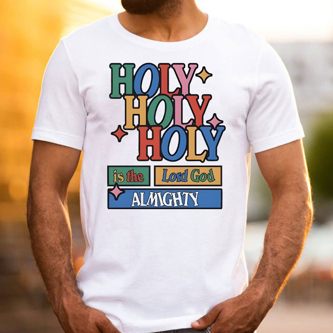 Holy Holy Holy  Christian T-Shirt