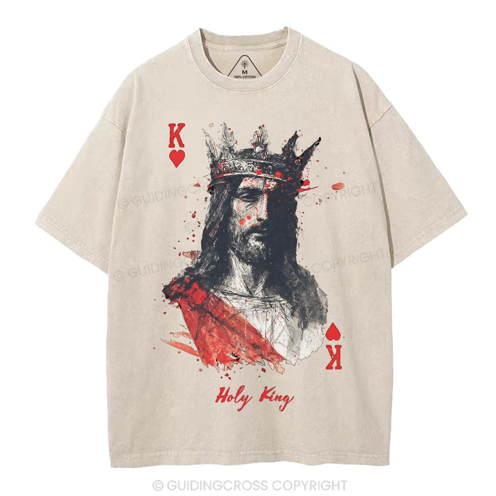 Holy King Christian Washed T-Shirt
