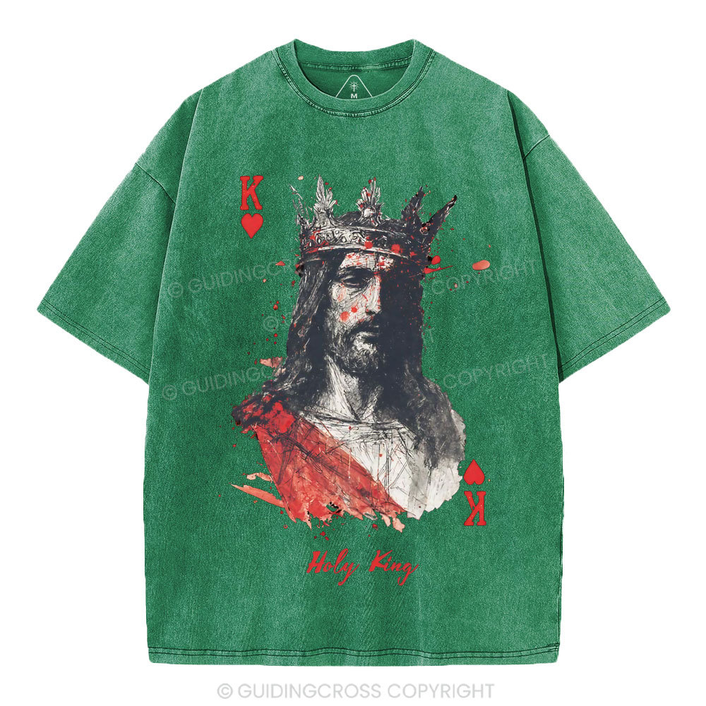 Holy King Christian Washed T-Shirt