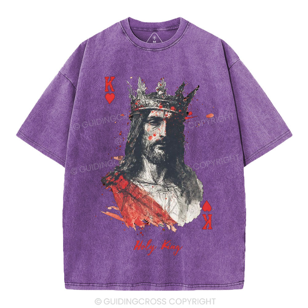 Holy King Christian Washed T-Shirt