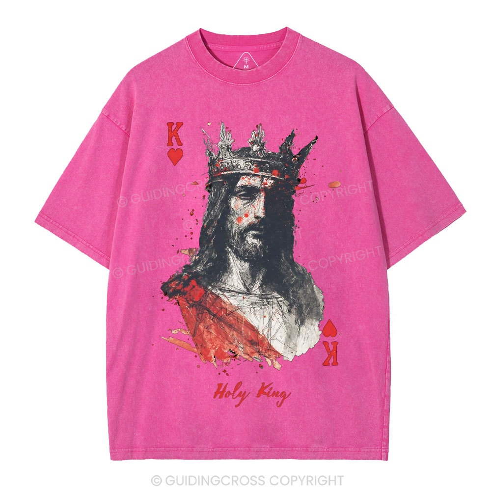 Holy King Christian Washed T-Shirt