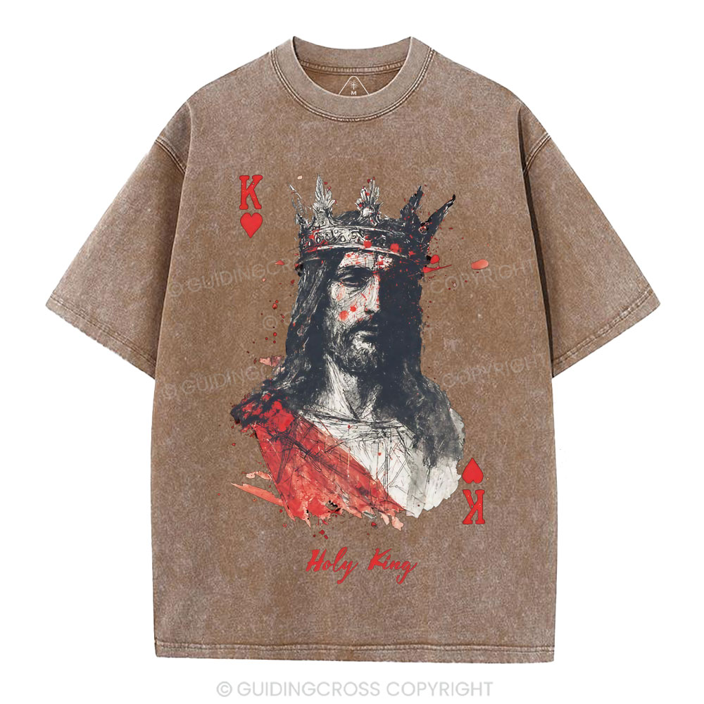 Holy King Christian Washed T-Shirt