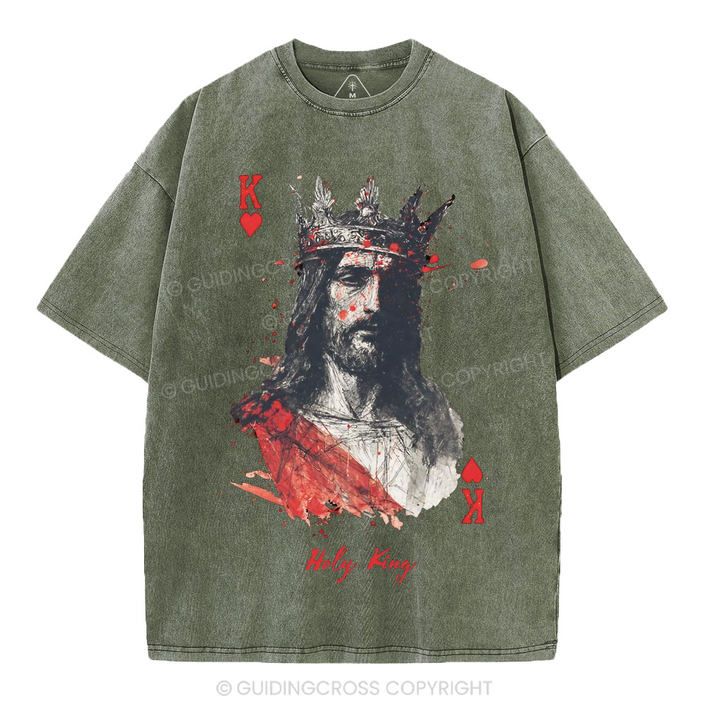 Holy King Christian Washed T-Shirt