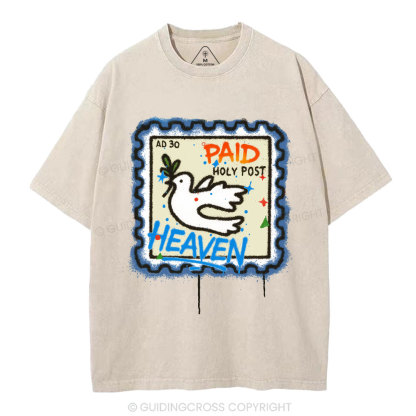 Holy Post Christian Washed T-Shirt