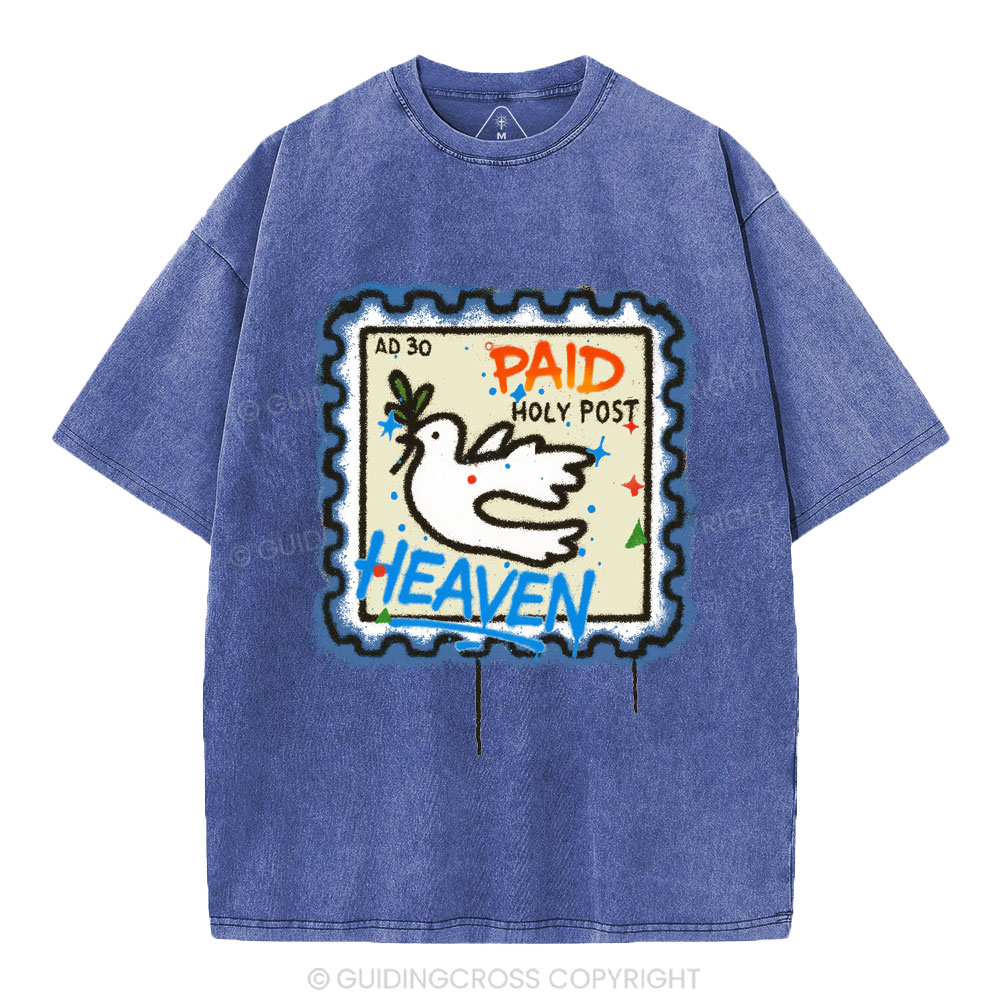 Holy Post Christian Washed T-Shirt