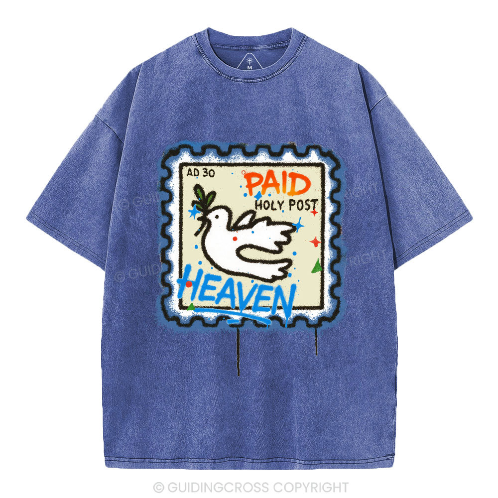 Holy Post Christian Washed T-Shirt