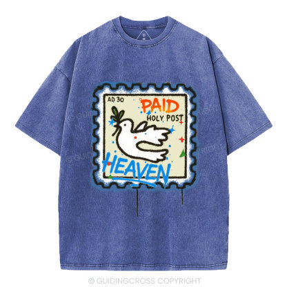 Holy Post Christian Washed T-Shirt