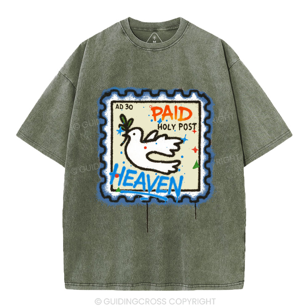 Holy Post Christian Washed T-Shirt