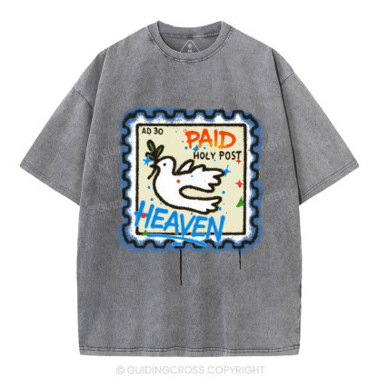 Holy Post Christian Washed T-Shirt