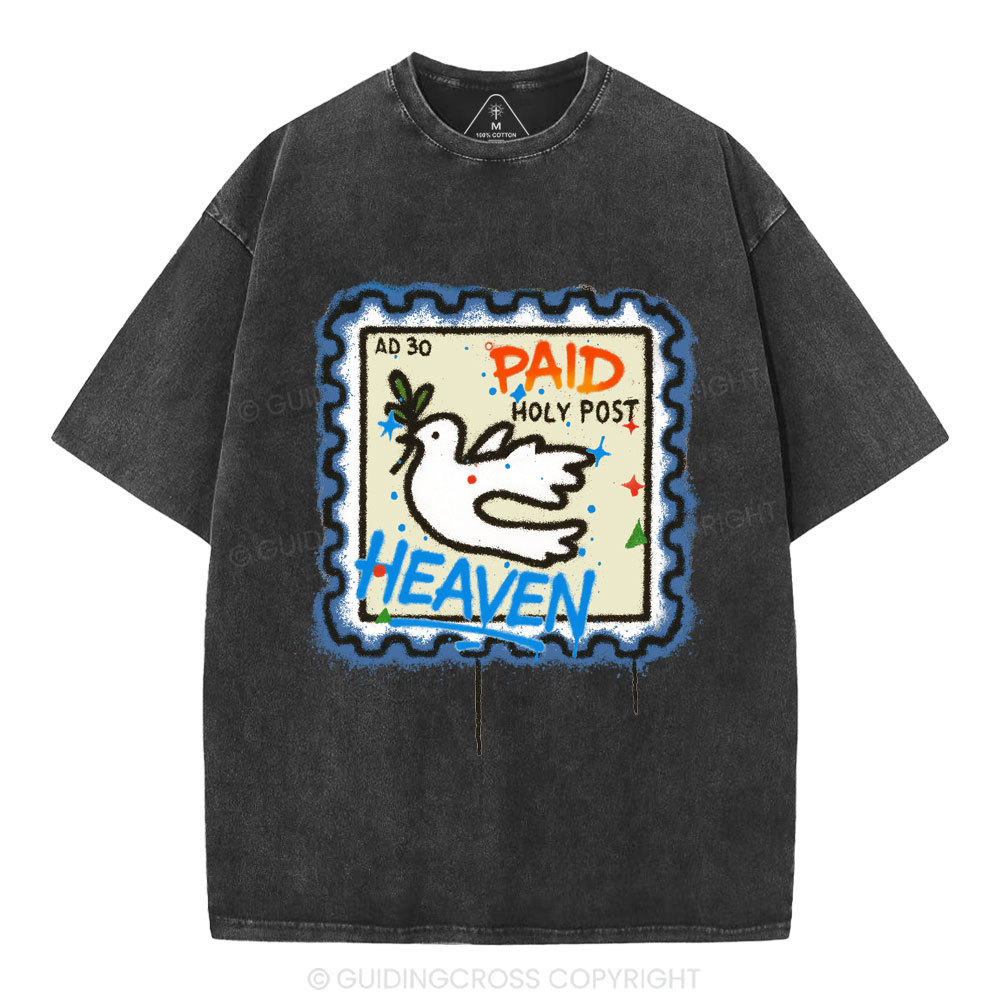 Holy Post Christian Washed T-Shirt