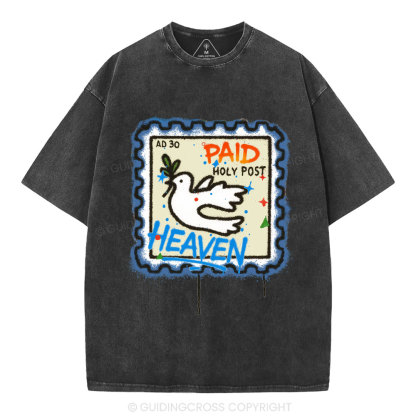 Holy Post Christian Washed T-Shirt