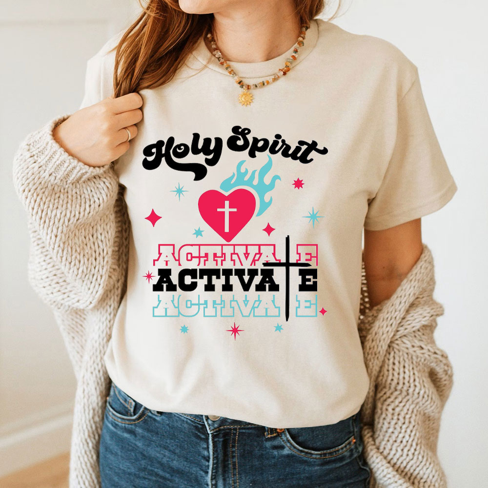 Holy Spirit Activite Christian T-Shirt