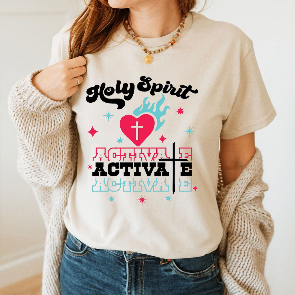 Holy Spirit Activite Christian T-Shirt