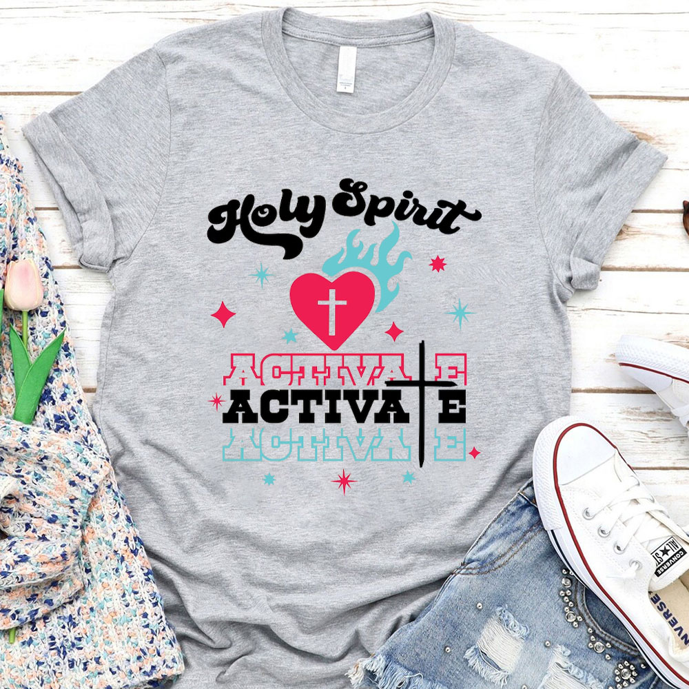 Holy Spirit Activite Christian T-Shirt