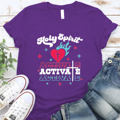 Holy Spirit Activite Christian T-Shirt