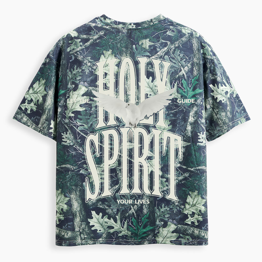 Holy Spirit Christian Camo T-Shirt