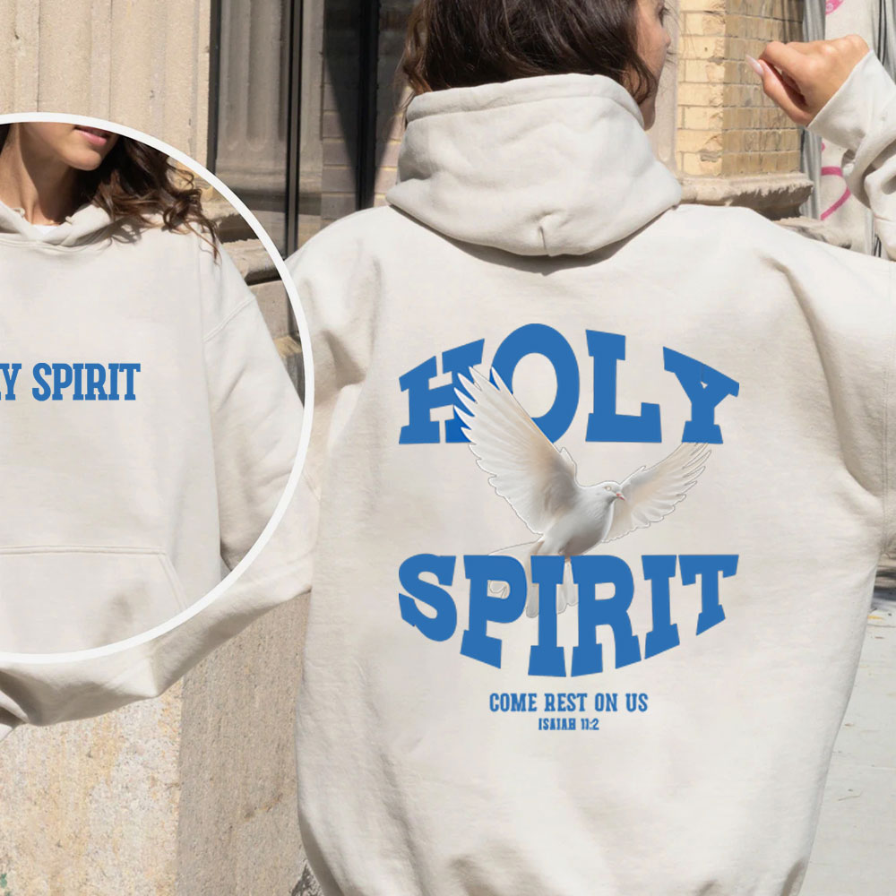 Holy Spirit Christian Fleece Hoodie Set