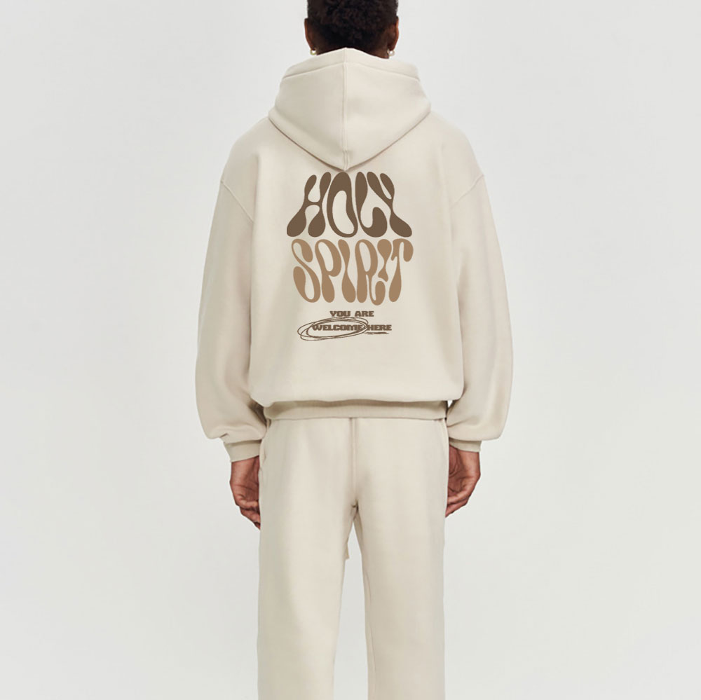 Holy Spirit Christian Fleece Hoodie Set