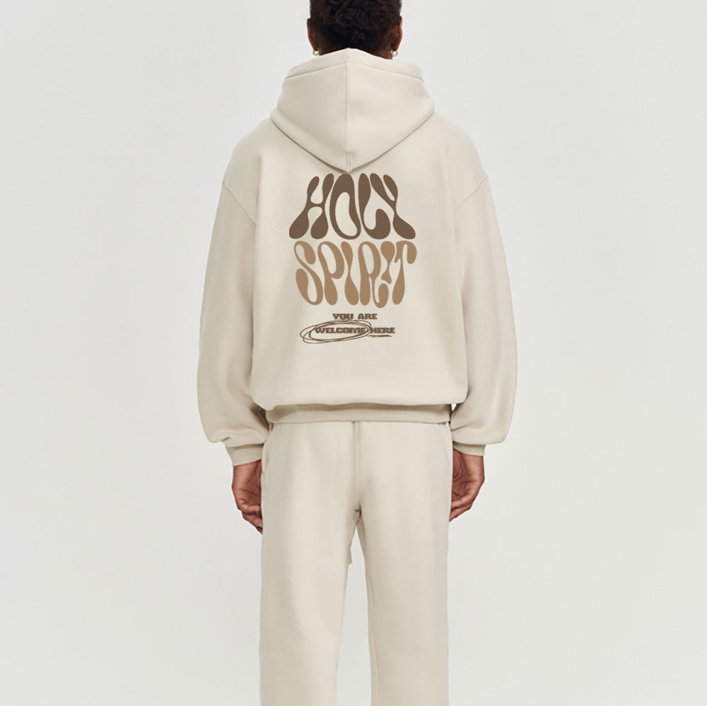 Holy Spirit Christian Fleece Hoodie Set