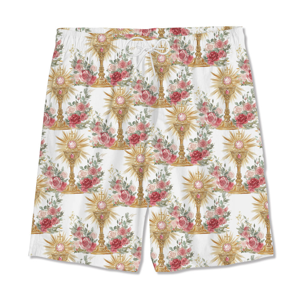 Frist Of All I'm God Pieces Christian Hawaiian Shirt Sale - GuidingCross