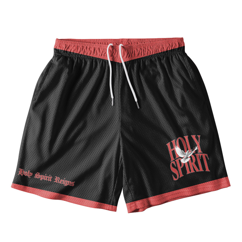 Holy Spirit Christian Mesh Shorts