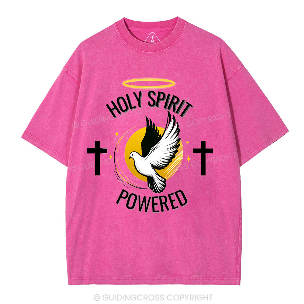 Holy Spirit Christian Washed T-Shirt