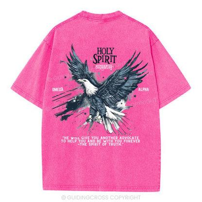 Holy Spirit Christian Washed T-Shirt